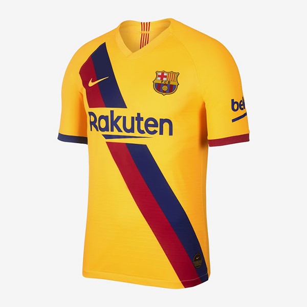 Tailandia Camiseta Barcelona Replica Segunda Ropa 2019/20 Amarillo